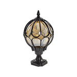 Outdoor Pillar Light IP65 Aluminum Clear Glass Shade