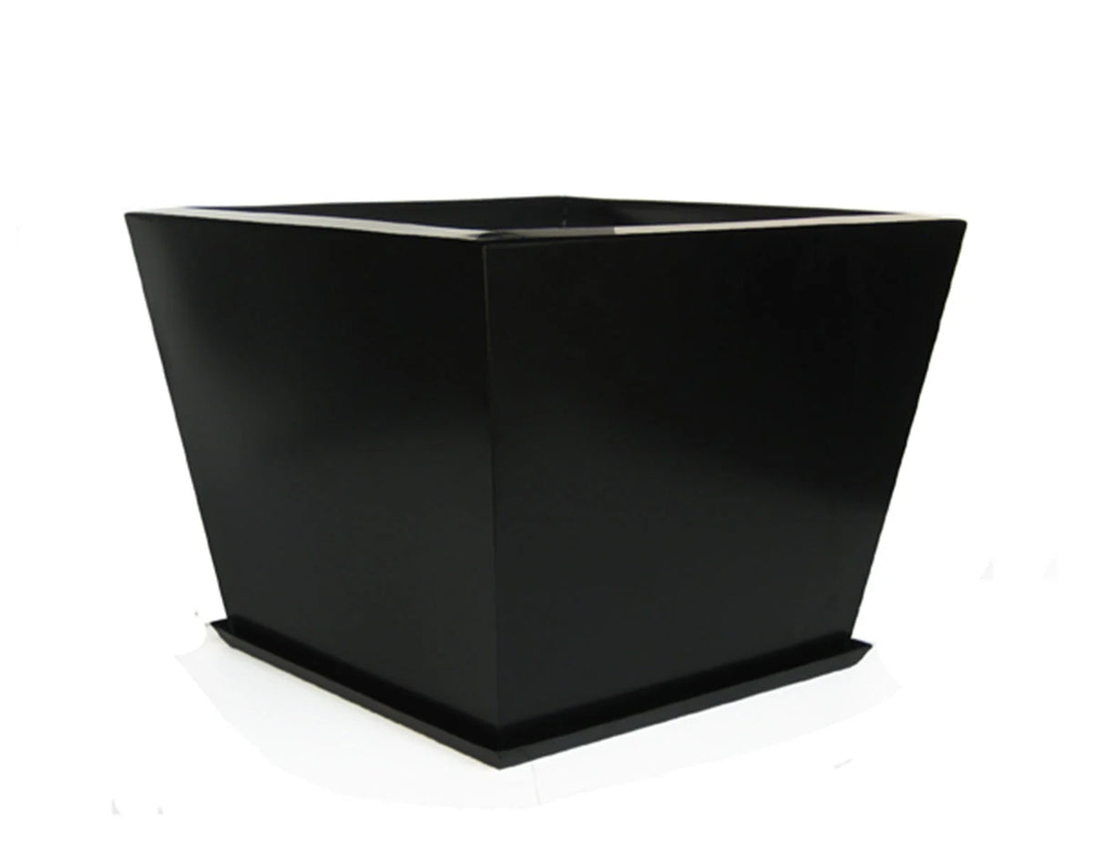Outdoor Planter Galvanized Steel Tapered Drainage & Catch Tray