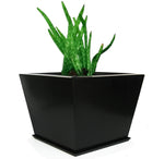 Outdoor Planter Galvanized Steel Tapered Drainage & Catch Tray