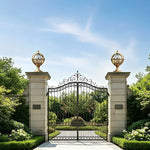 Outdoor Post Light IP54 Weather-Resistant Textured Glass