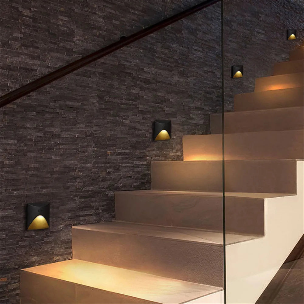 Outdoor Recessed Stair Light Aluminum IP65 3W