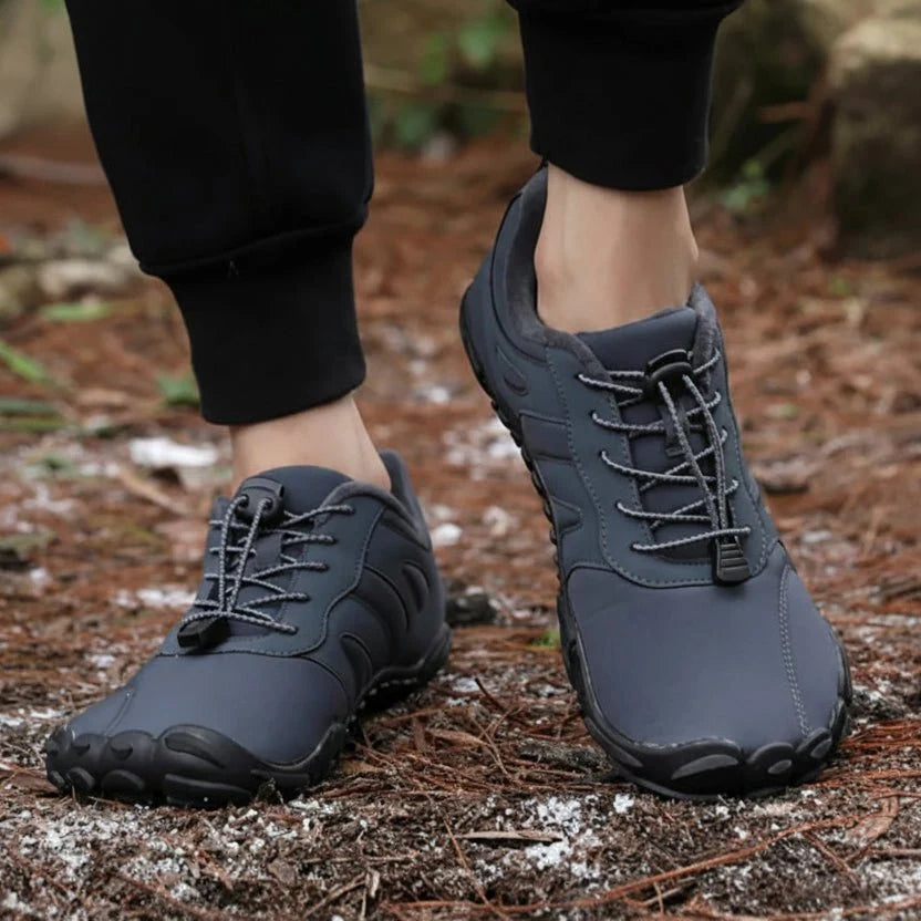 Outdoor Shoes Waterproof Plush Lined Non-Slip Wide Toe Box