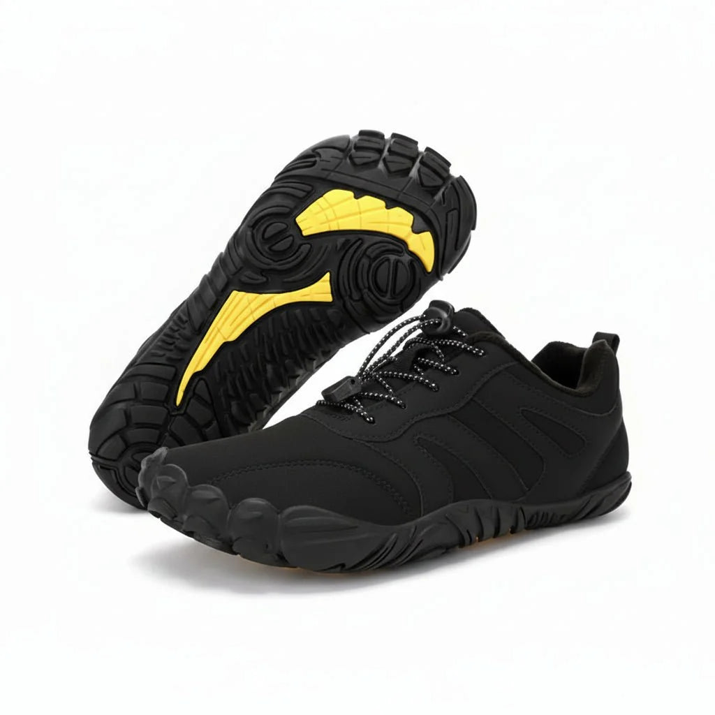 Outdoor Shoes Waterproof Plush Lined Non-Slip Wide Toe Box
