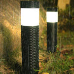 Outdoor Solar Light Rattan Cylindrical Integrated LED 500 Lumen
