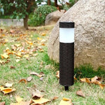 Outdoor Solar Light Rattan Cylindrical Integrated LED 500 Lumen