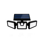 Outdoor Solar Motion Sensor Light Three Adjustable Spotlights
