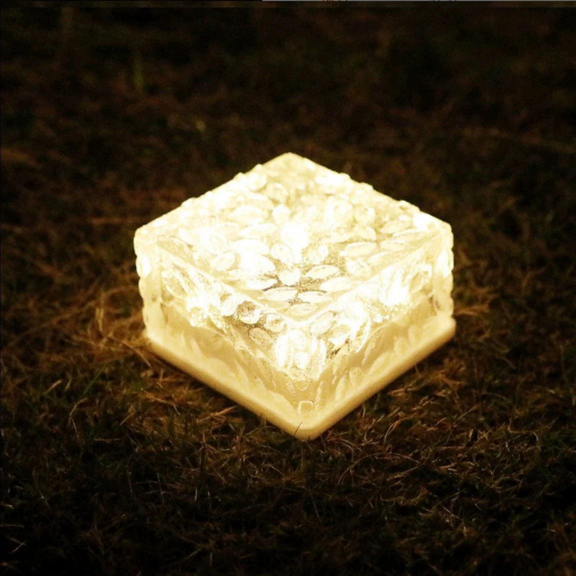 Outdoor Solar Step Lights IP65 Waterproof Crystal LED
