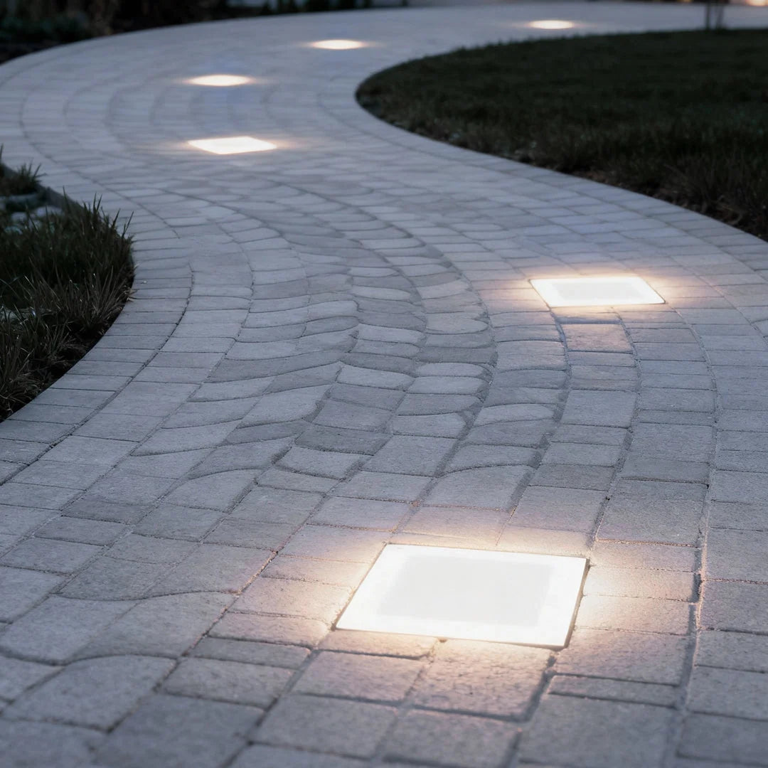 Outdoor Solar Step Lights IP65 Waterproof Crystal LED