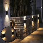 Outdoor Solar Wall Light Warm White LED 10-Hour Runtime