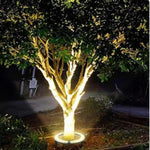 Outdoor Spotlight Warm White LED IP65 Ground Spike