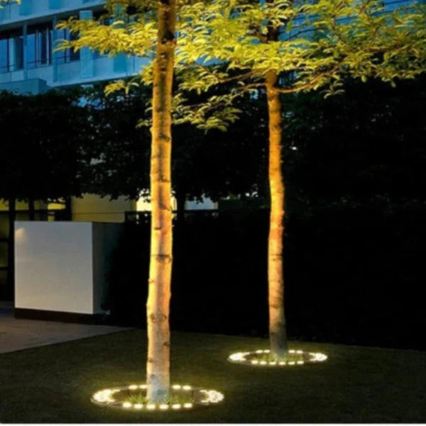 Outdoor Spotlight Warm White LED IP65 Ground Spike