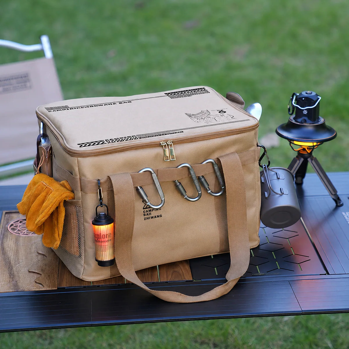 Outdoor Storage Organizer Foldable Waterproof Large Capacity