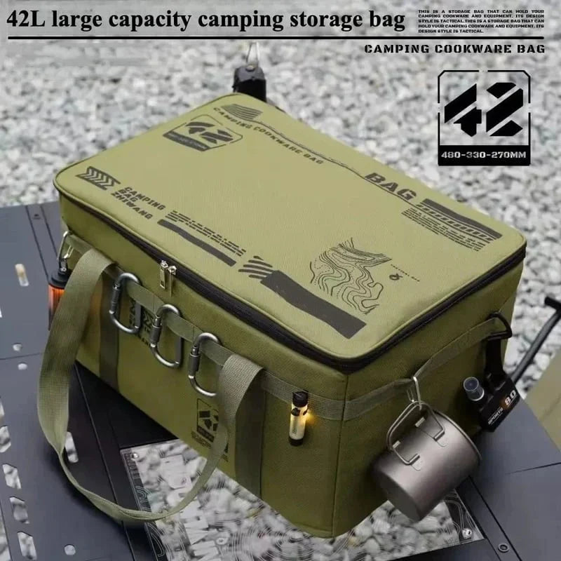 Outdoor Storage Organizer Foldable Waterproof Large Capacity