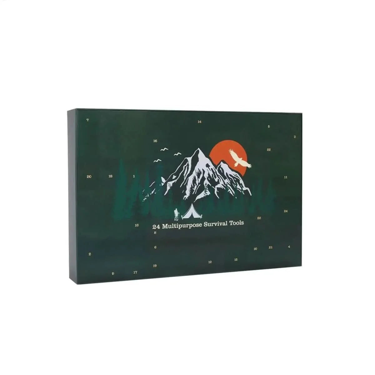 Outdoor Tool Advent Calendar 24 Tools Lightweight Portable