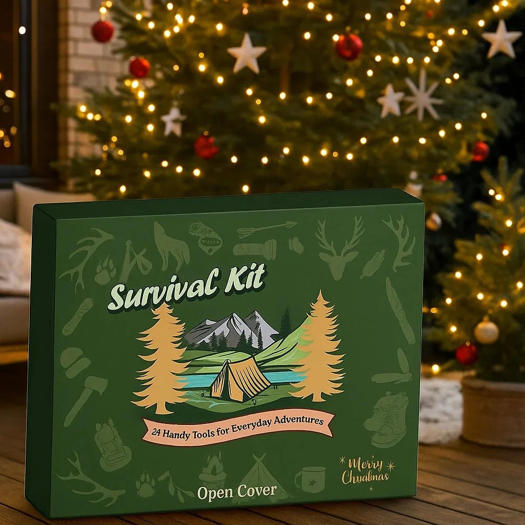 Outdoor Tool Set 24-Piece Advent Calendar Compact Lightweight