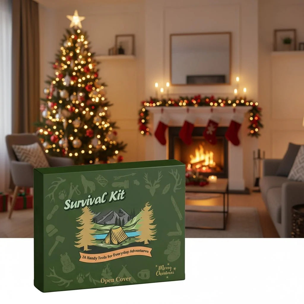 Outdoor Tool Set 24-Piece Advent Calendar Compact Lightweight