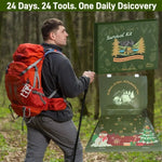 Outdoor Tool Set 24-Piece Advent Calendar Compact Lightweight