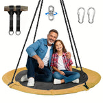 Outdoor Tree Swing 110cm 360° Rotating Waterproof