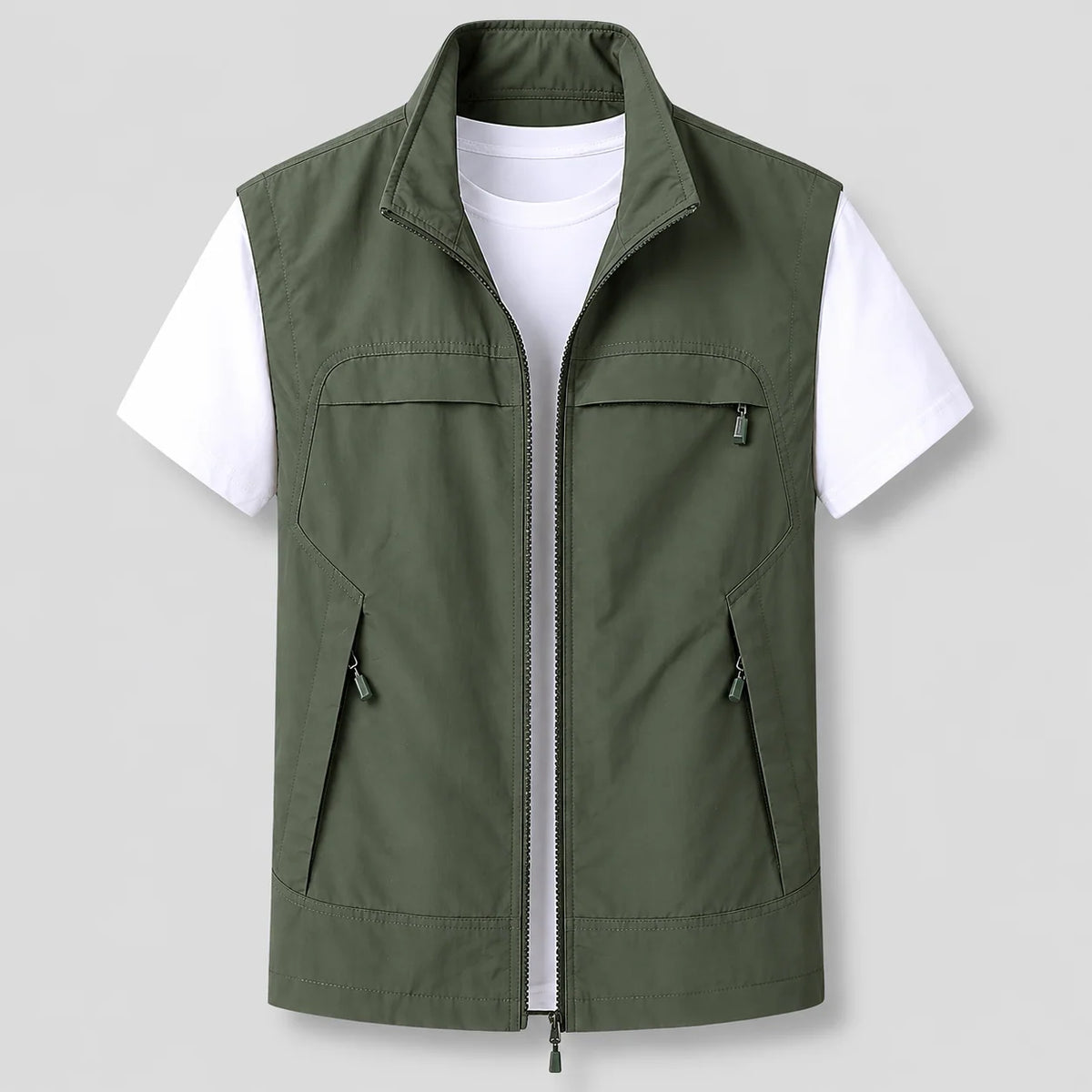 Outdoor Vest Lightweight Quick-Dry Multiple Pockets