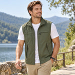 Outdoor Vest Lightweight Quick-Dry Multiple Pockets