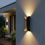 Outdoor Wall Light Curved LED IP65 Weather-Resistant