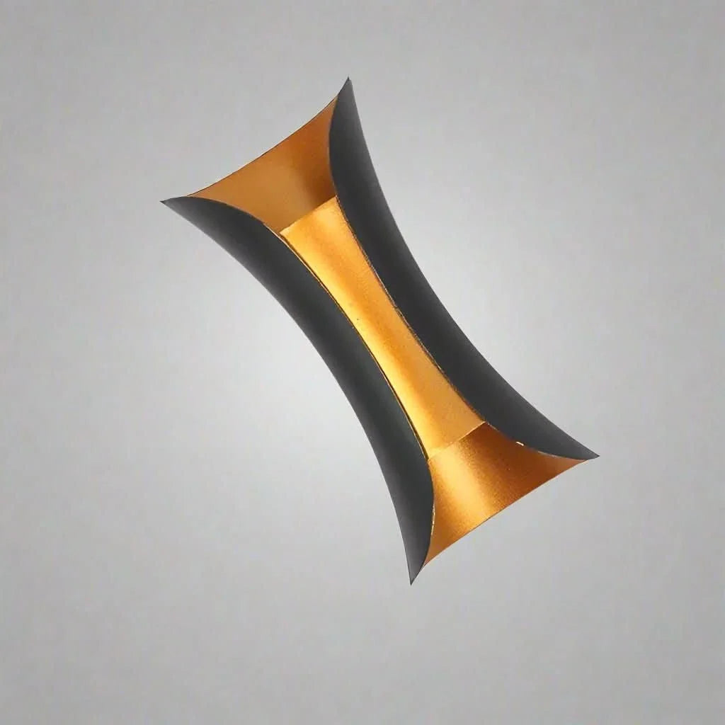 Outdoor Wall Light Curved LED IP65 Weather-Resistant
