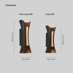 Outdoor Wall Light Curved LED IP65 Weather-Resistant