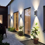 Outdoor Wall Light Curved LED IP65 Weather-Resistant