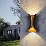 Outdoor Wall Light Curved LED IP65 Weather-Resistant