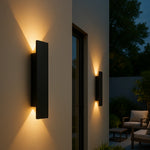 Outdoor Wall Light LED Aluminum IP65 Weather-Resistant