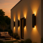 Outdoor Wall Light LED Aluminum IP65 Weather-Resistant