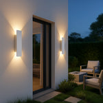 Outdoor Wall Light LED Aluminum IP65 Weather-Resistant