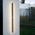 Outdoor Wall Light Linear LED Motion Sensor IP65 Weather-Resistant
