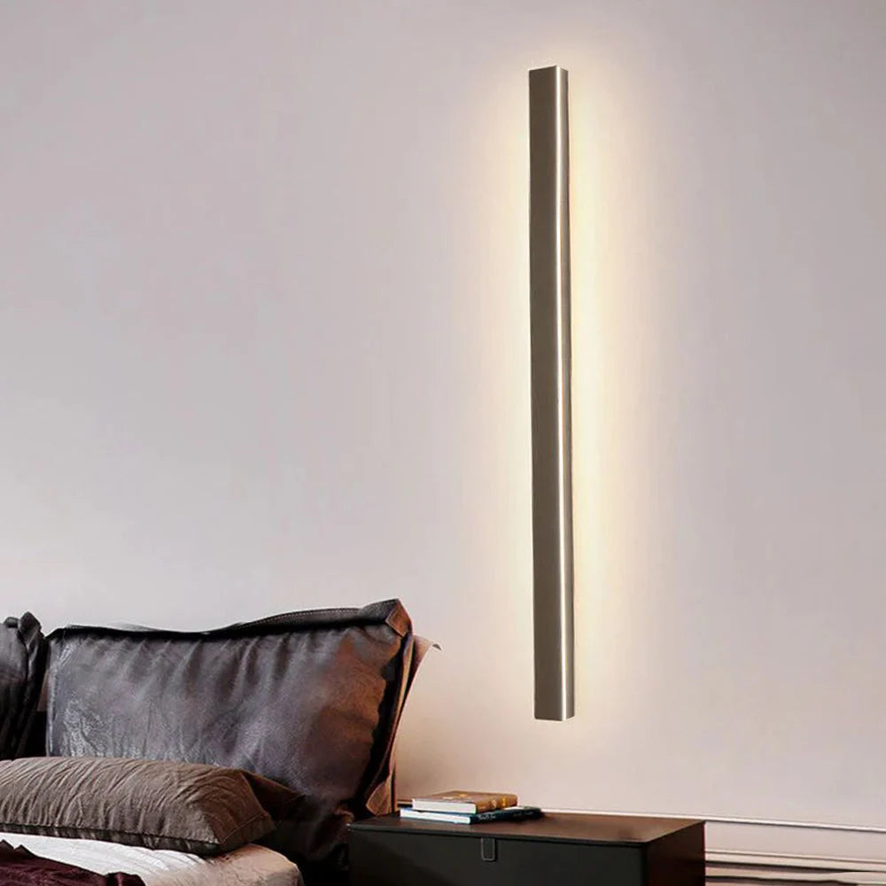 Outdoor Wall Light Linear LED Motion Sensor IP65 Weather-Resistant