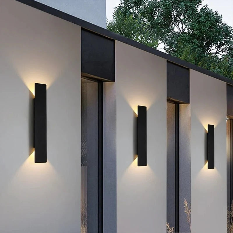 Outdoor Wall Light Weather-Resistant Energy-Saving LED