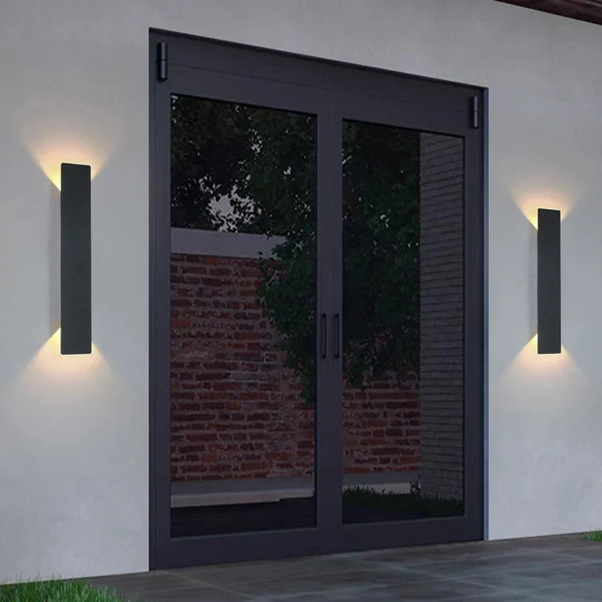 Outdoor Wall Light Weather-Resistant Energy-Saving LED