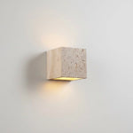 Outdoor Wall Light Yellow Travertine Weather-Resistant