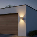 Outdoor Wall Light Yellow Travertine Weather-Resistant