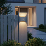 Outdoor Wall Light Yellow Travertine Weather-Resistant