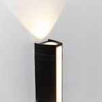 Outdoor Wall Sconce Up & Down LED Weather-Resistant Matte Black