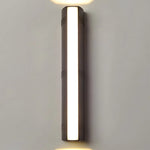 Outdoor Wall Sconce Up & Down LED Weather-Resistant Matte Black