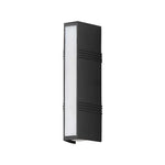 Outdoor Wall Sconce Up & Down LED Weather-Resistant Matte Black