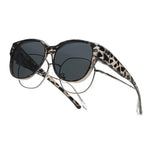 Over-Glasses Sunglasses Polarized UV400 Cat-Eye Frame