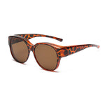 Over-Glasses Sunglasses Polarized UV400 Cat-Eye Frame
