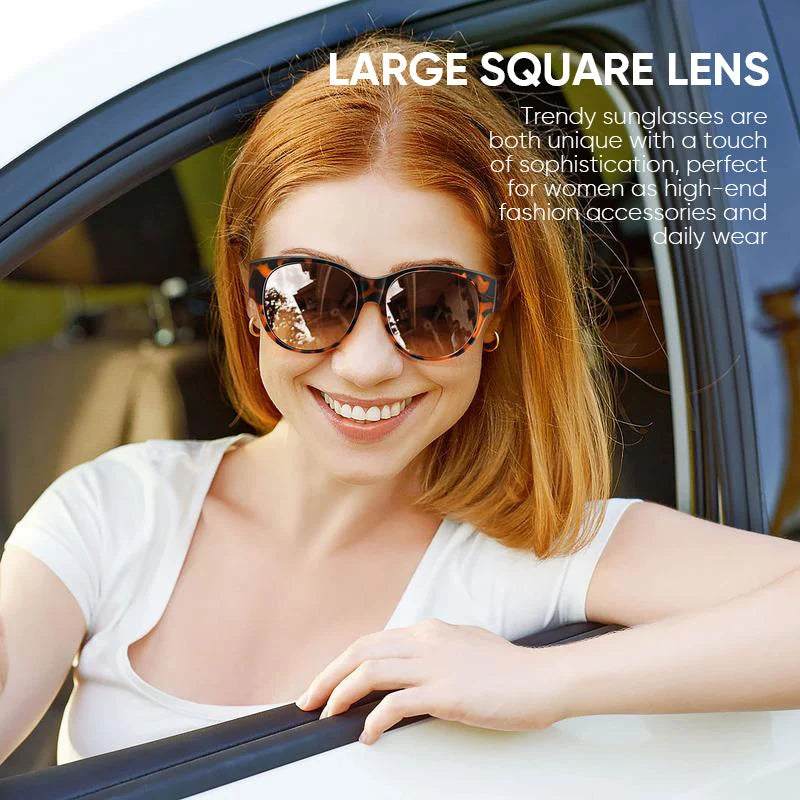 Over-Glasses Sunglasses Polarized UV400 Cat-Eye Frame