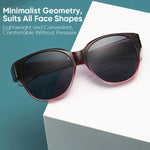 Over-Glasses Sunglasses Polarized UV400 Cat-Eye Frame