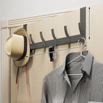 Over-the-Door Coat Rack No-Drill Space-Saving Storage