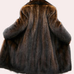 Overcoat Warm Winter Button Closure Spacious Pockets