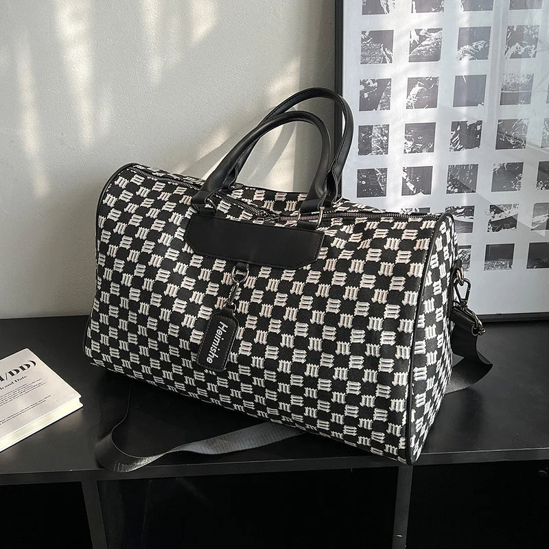 Overnight Bag Spacious Lightweight Durable Fabric