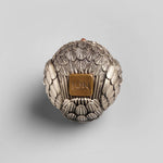 Owl Figurine Bronze Detailed Feather Design Compact Display Decor